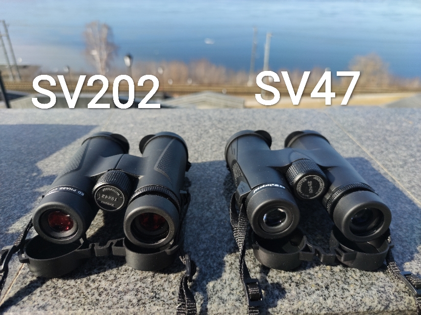 Обзор биноклей SV202 и SV47 с характеристиками 10х42 от компании SVBONY