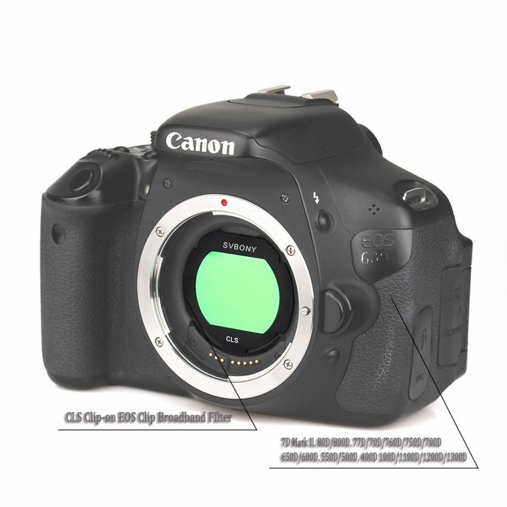 SVBONY Фильтр CLS clip EOS-C,Встроенный фильтр для цветных камер CCD