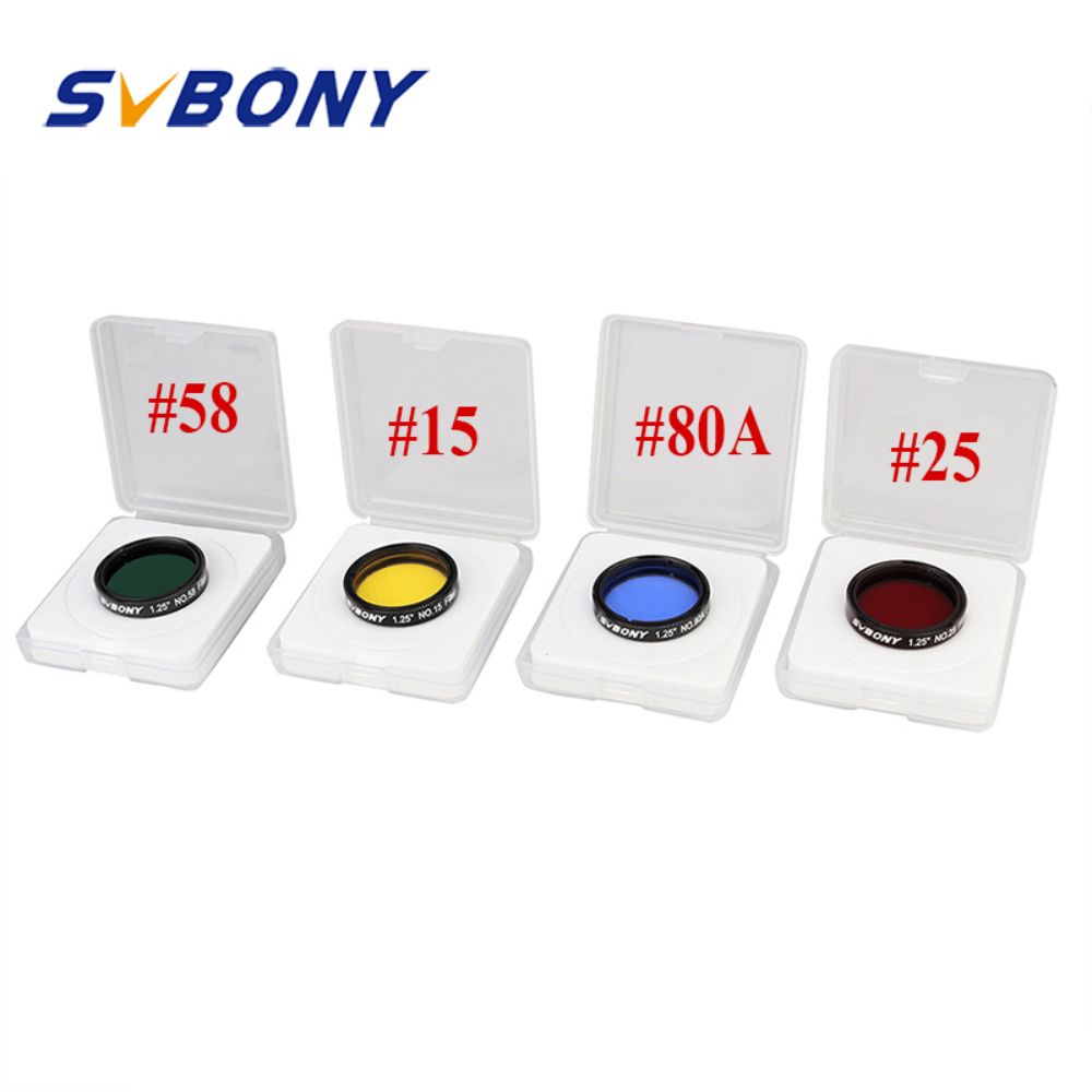 SVBONY SV127 1,25-дюймовый набор цветных светофильтров LRGB