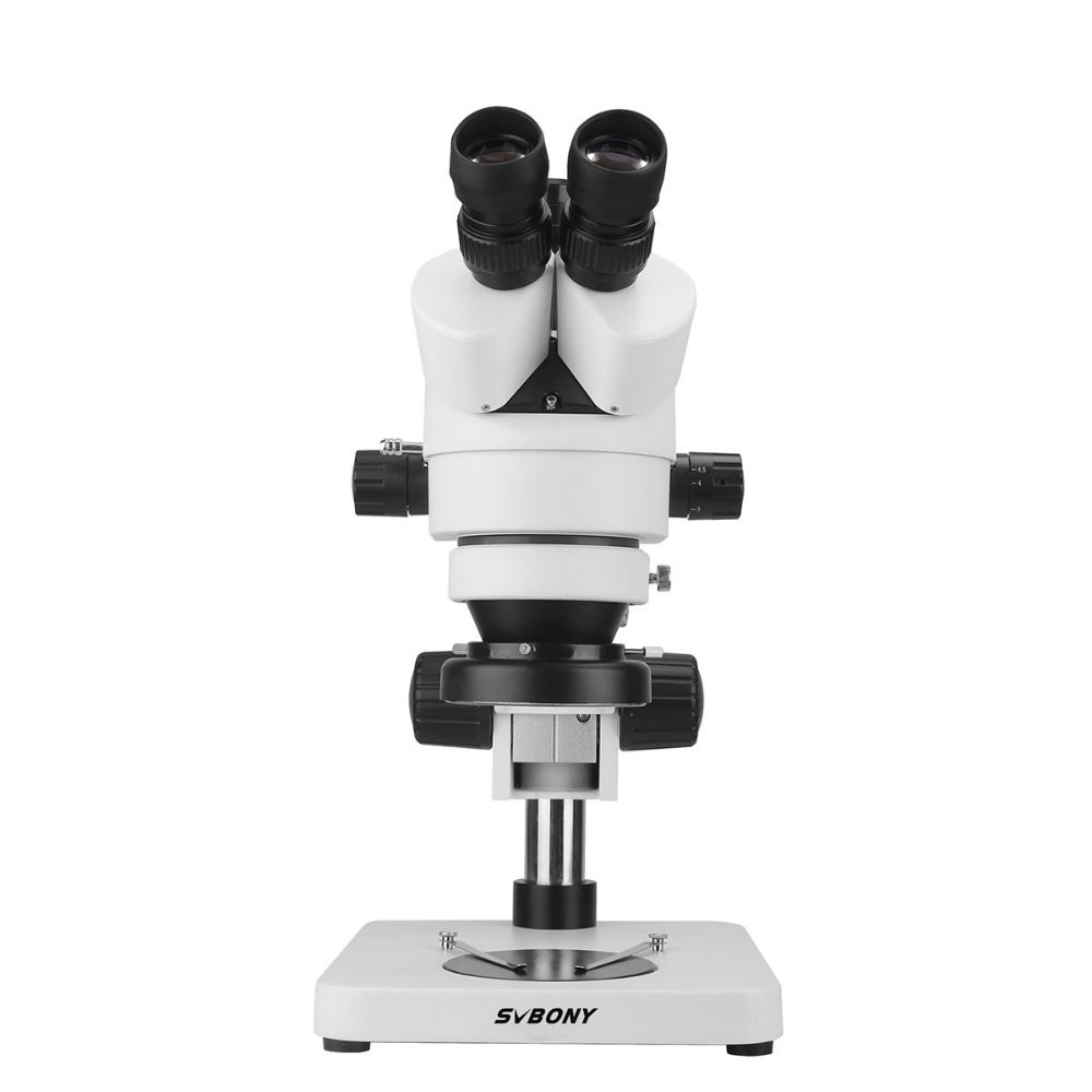 SVBONY SM402 Профессиональный Трехокулярный Стереоскопический Зум-Микроскоп с Увеличением 7X-45X 