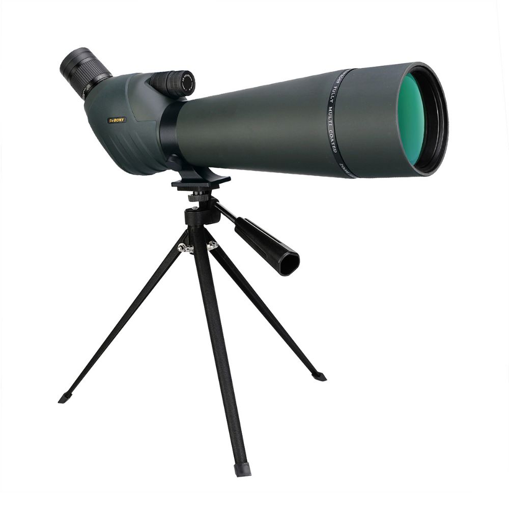 SVBONY SV411 20-60x80 Зрительная Труба с Штативоммом для Наблюдения за птицами и Наблюдения дома