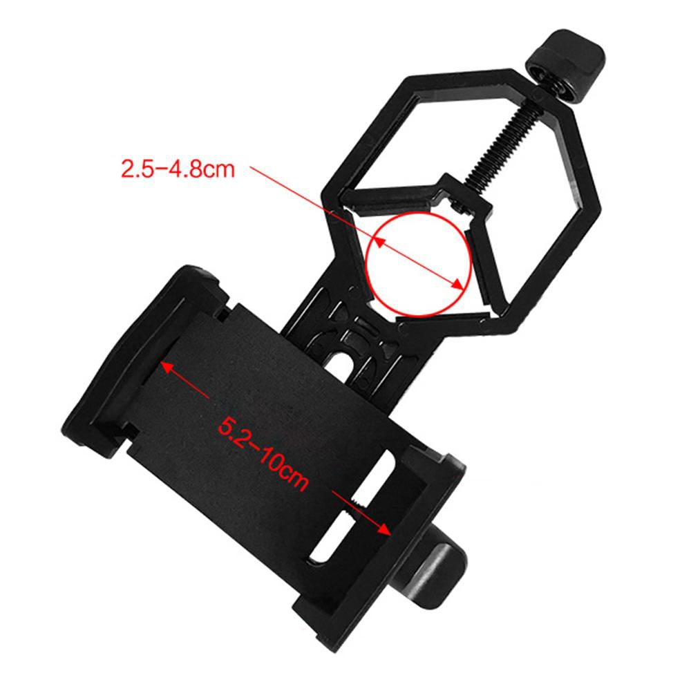 SVBONY Черный CM-4 может подключить держатель телефона телескопической камеры (алюминиевый сплав)
