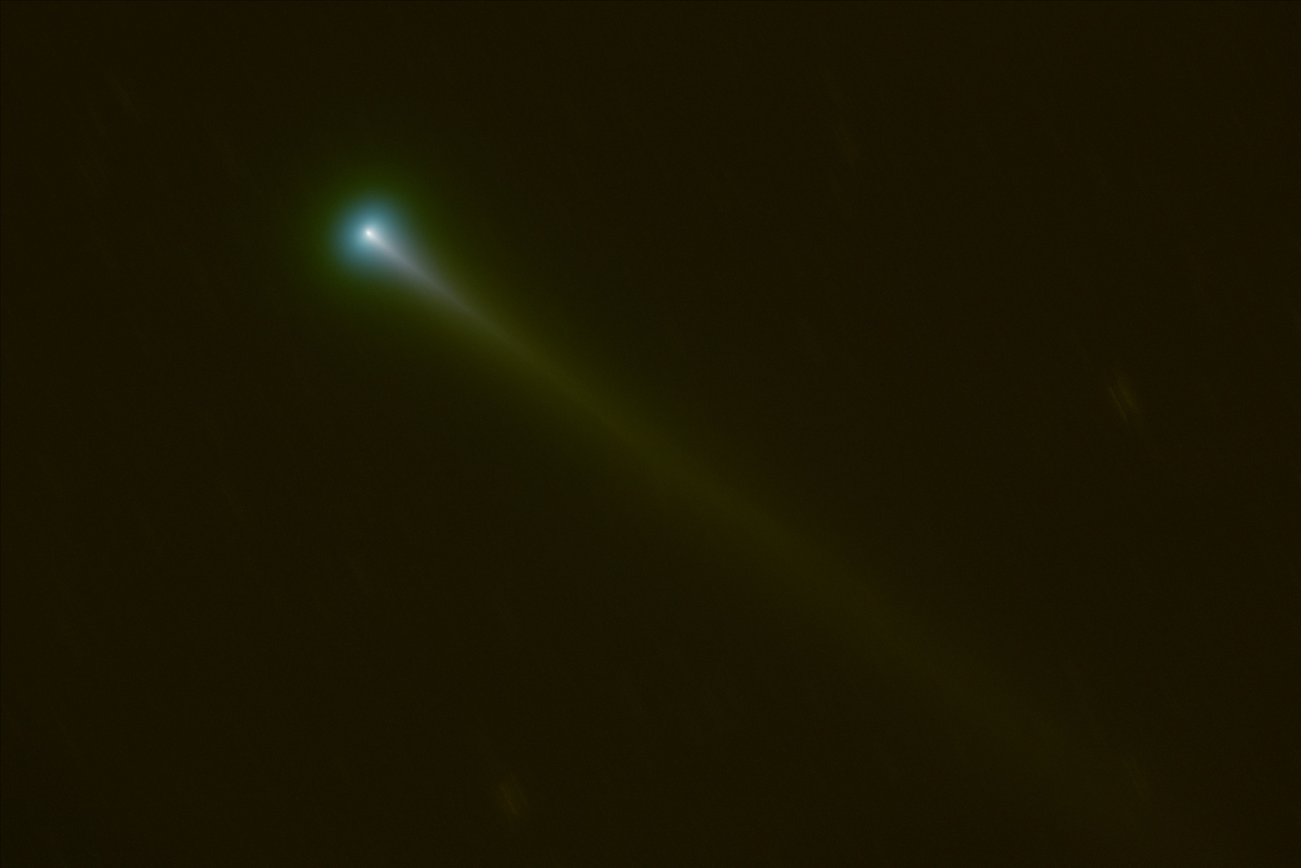 SVBONY Выставка работ（2）— Комета Леонарда-C/2021 A1 (Leonard) 