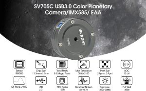 Обзор астрономической камеры Svbony SV705C doloremque